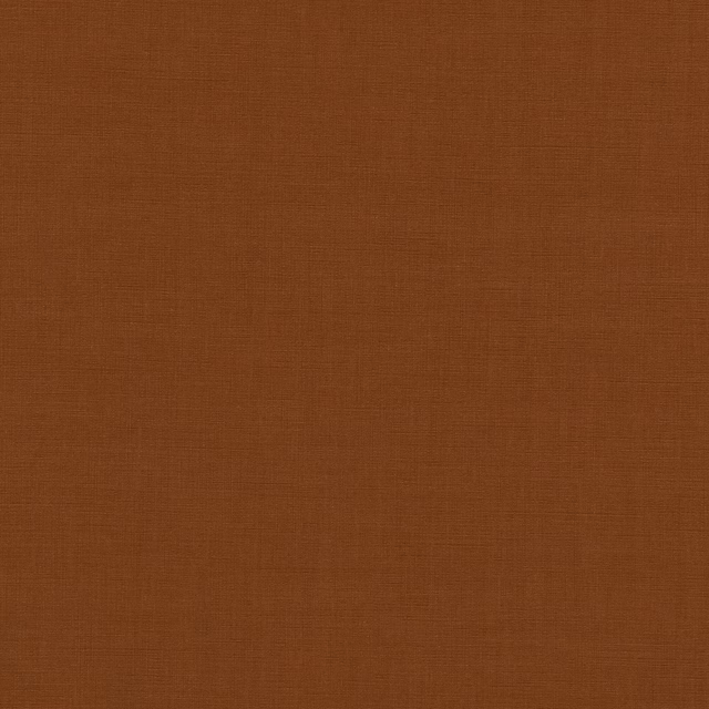 Close-up of warm chocolate-brown fabric with a fine, subtly crosswoven texture