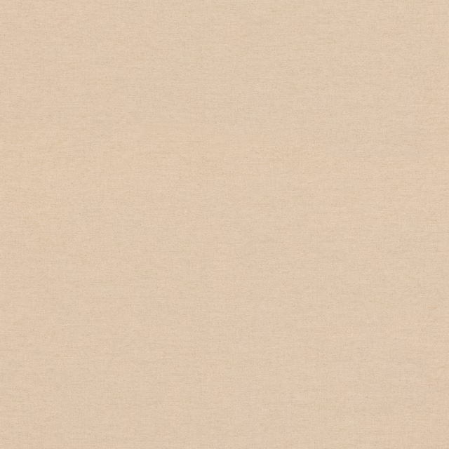 Warm parchment-beige plain weave with subtle horizontal slubs and a softly matte surface
