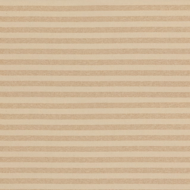 Warm ivory fabric with fine horizontal oat stripes and subtle woven variation