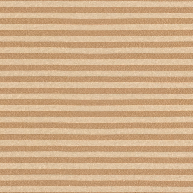 Warm sand and tan horizontal woven stripes with a softly tactile surface