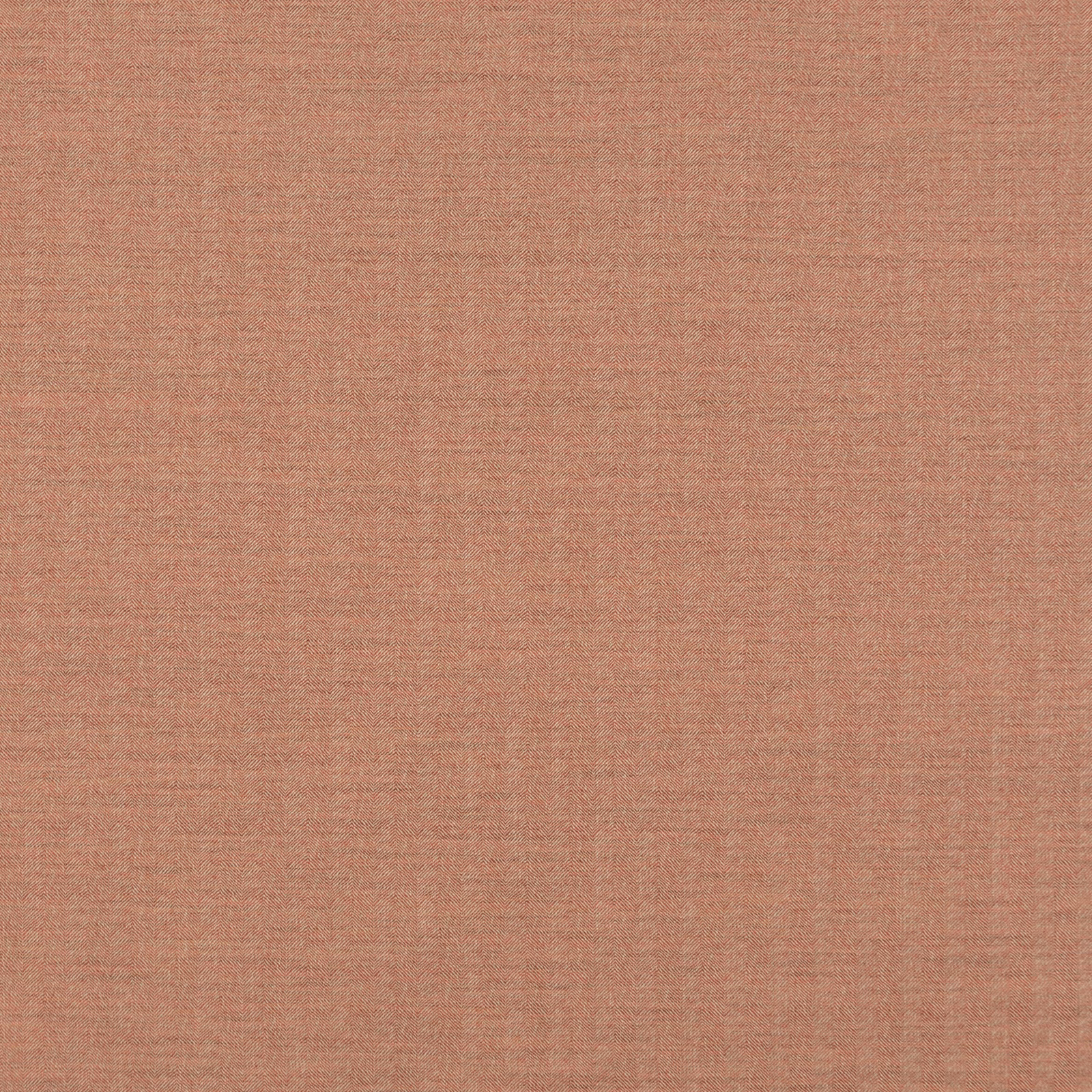 Close-up of muted terracotta Canyon Spice fabric with a fine crosswoven texture