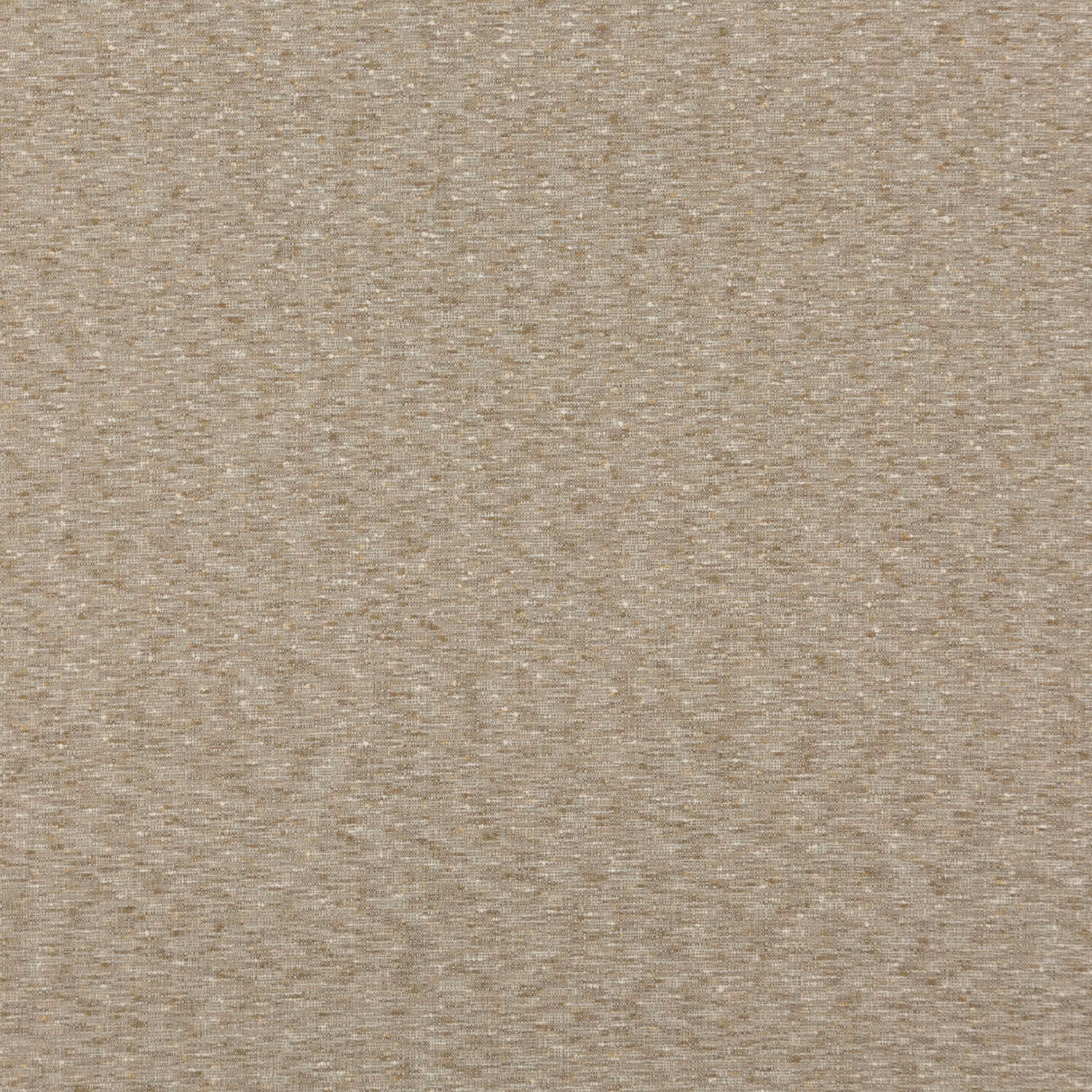 Close-up of muted flax taupe plain weave with fine slub texture