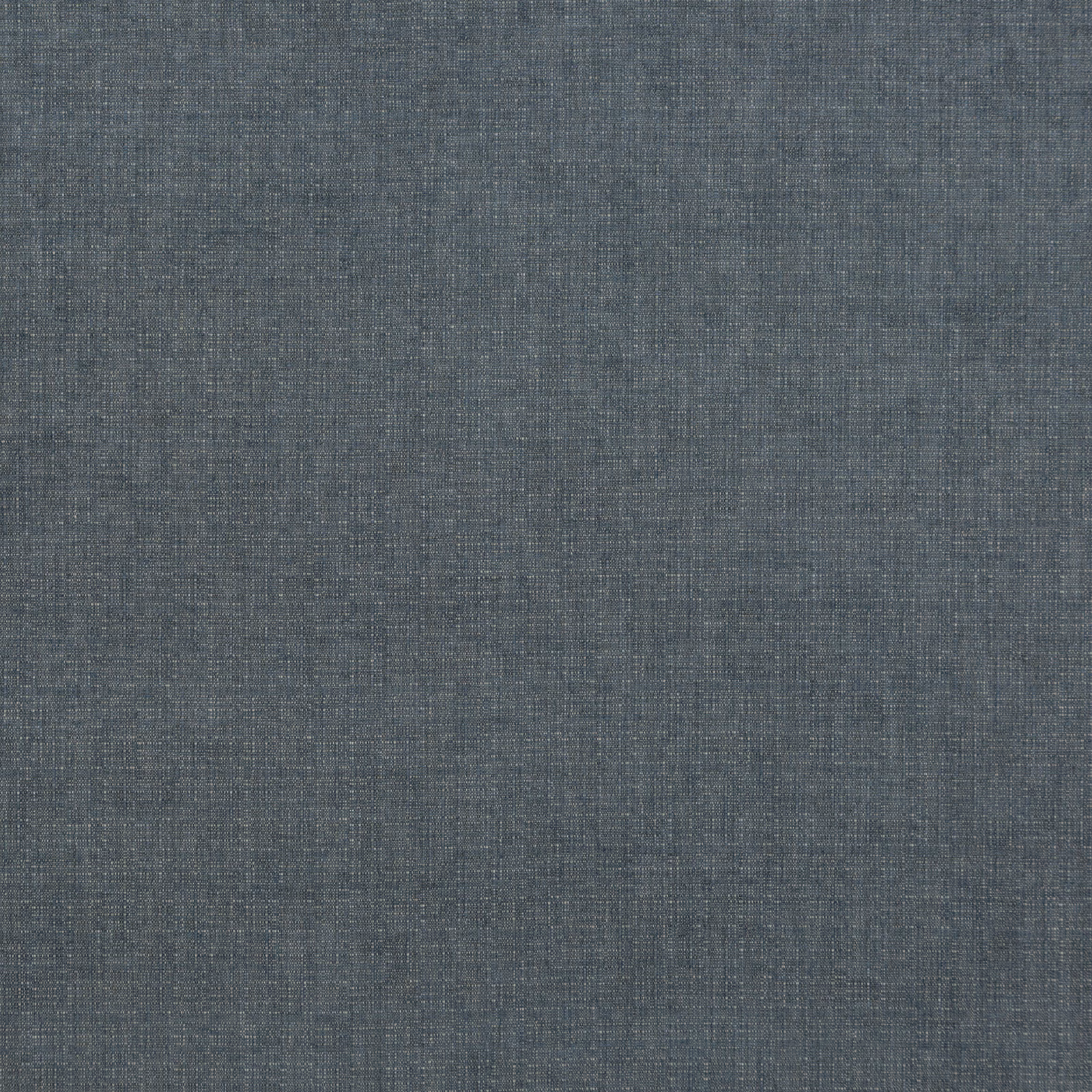Cool slate blue-grey woven fabric showing subtle vertical and crosswoven texture