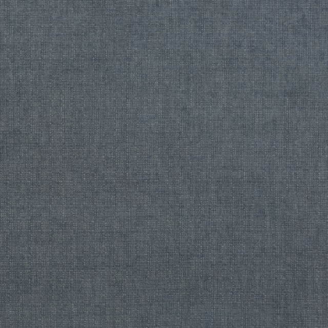 Cool slate blue-grey woven fabric showing subtle vertical and crosswoven texture