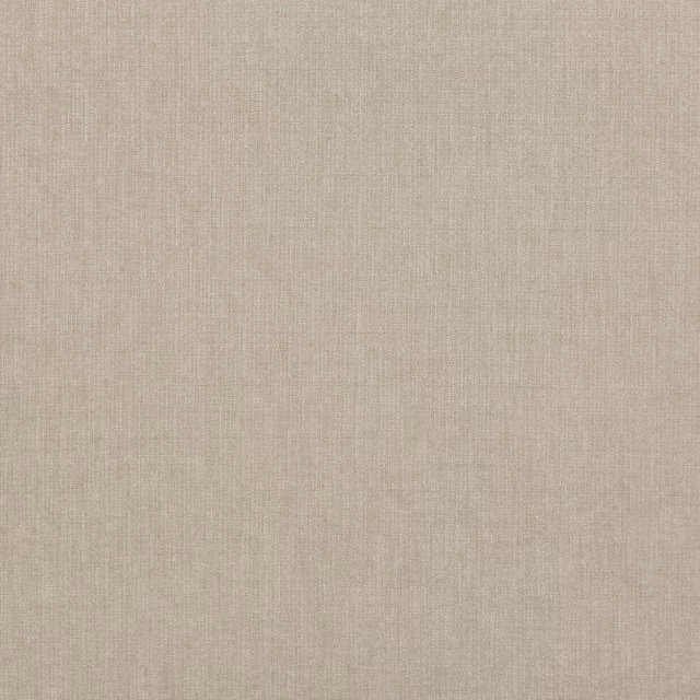 Pale silver greige fabric with a fine vertical plain weave and soft texture