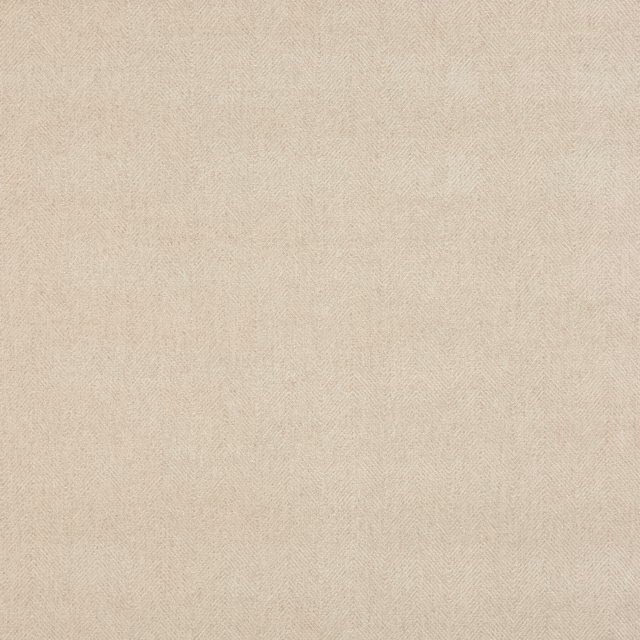 Warm oatmeal-beige woven swatch with fine diagonal texture and subtle tonal flecks