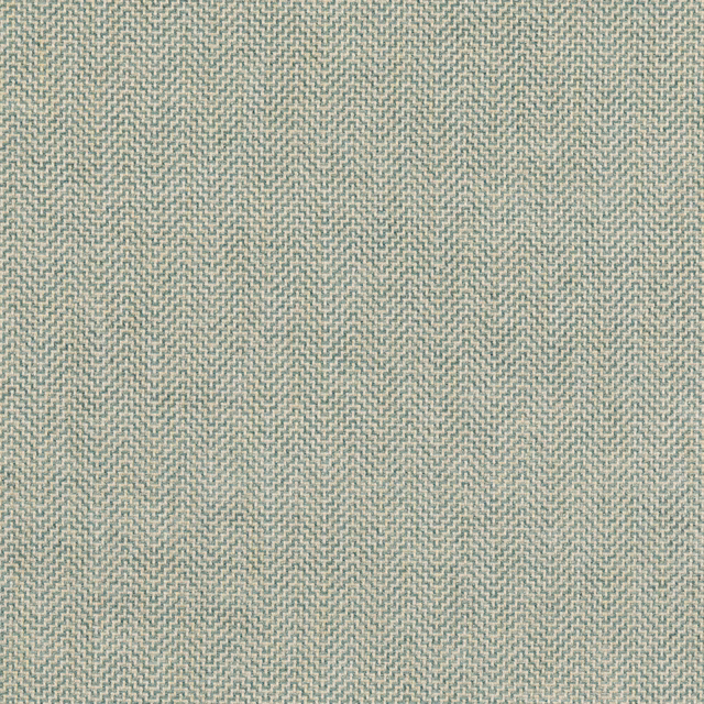Soft muted teal fabric with a fine pale herringbone-style woven texture