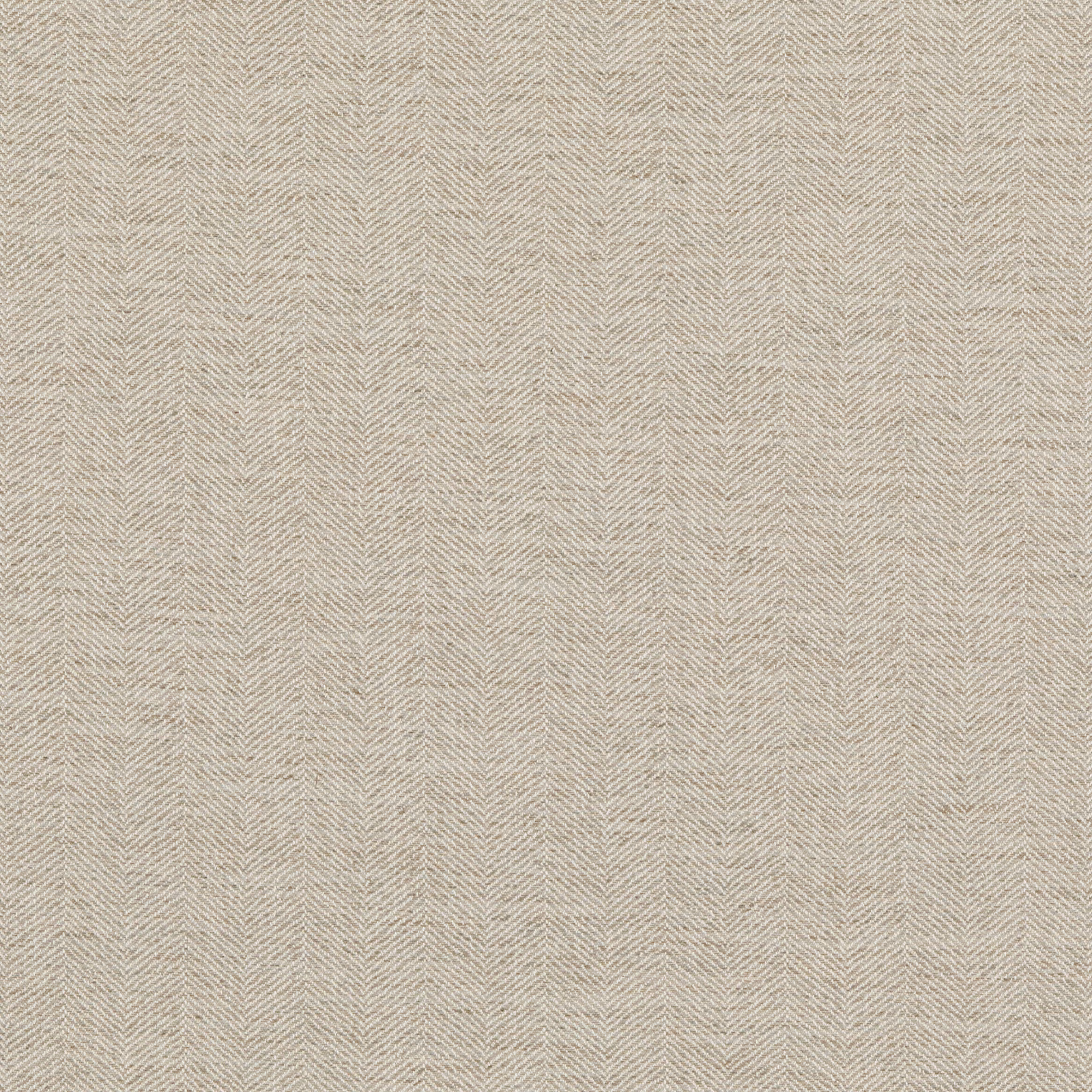 Soft greige taupe fabric with fine vertical herringbone weave texture