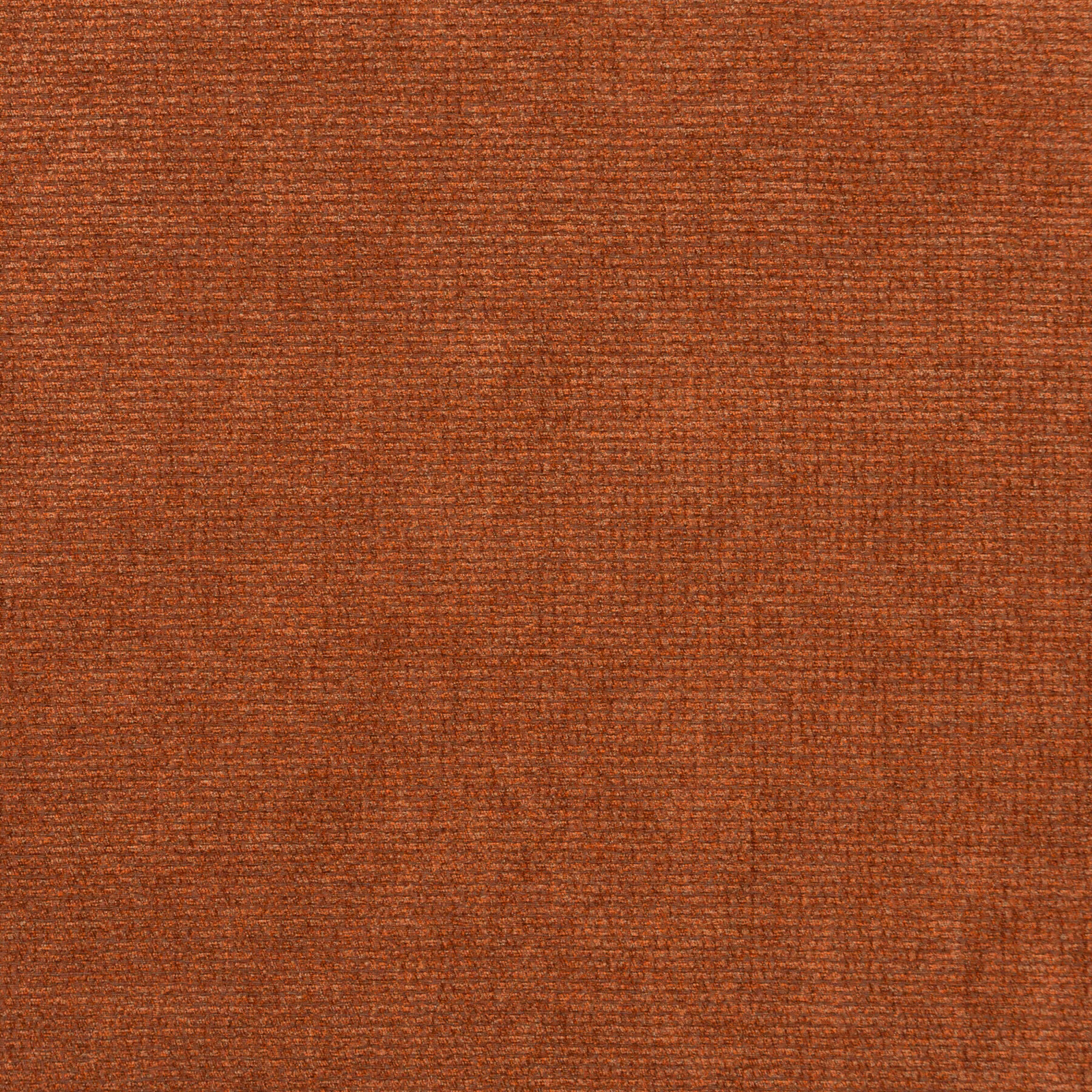 Warm terracotta Matrix fabric with fine horizontal weave and subtle tonal variation