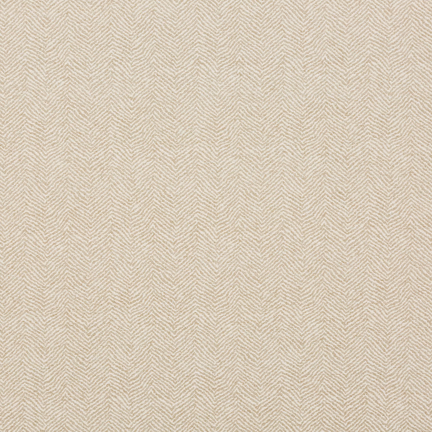 Warm parchment cream fabric with a fine tonal chevron weave and softly textured surface
