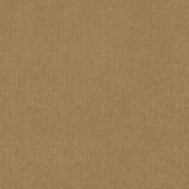 Warm flax-tan wallpaper with a softly granular, plain non-woven surface