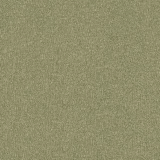 Muted grass-green non-woven wallcovering with subtle fibrous tonal texture
