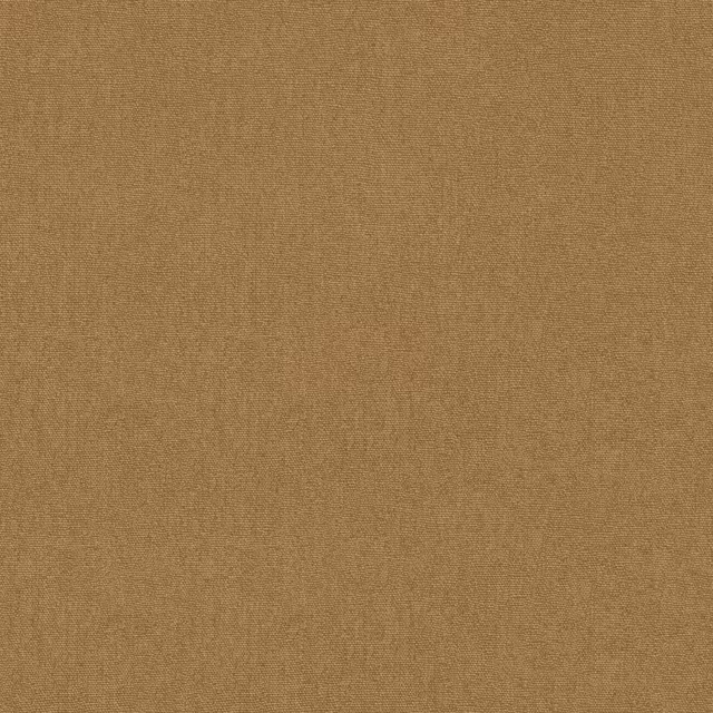 Warm ochre wallpaper with a fine, softly mottled non-woven texture