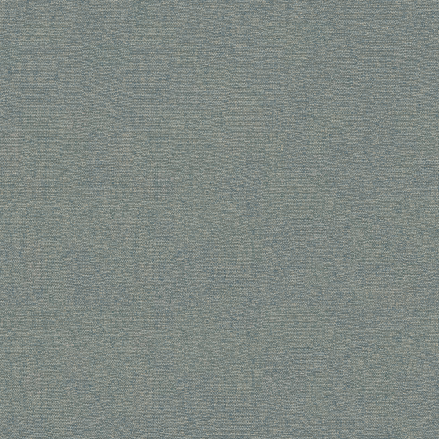 Close view of muted teal wallpaper with a fine, softly mottled textured surface