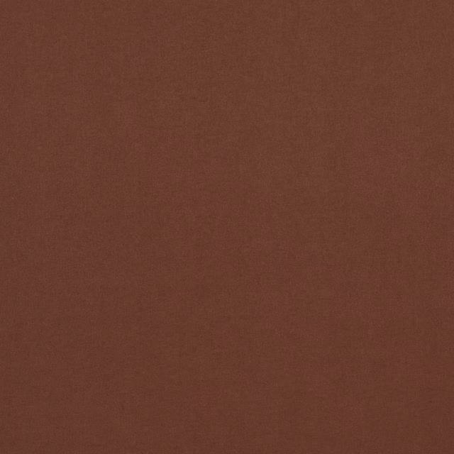 Close-up of deep chocolate-brown plain weave with subtle natural texture