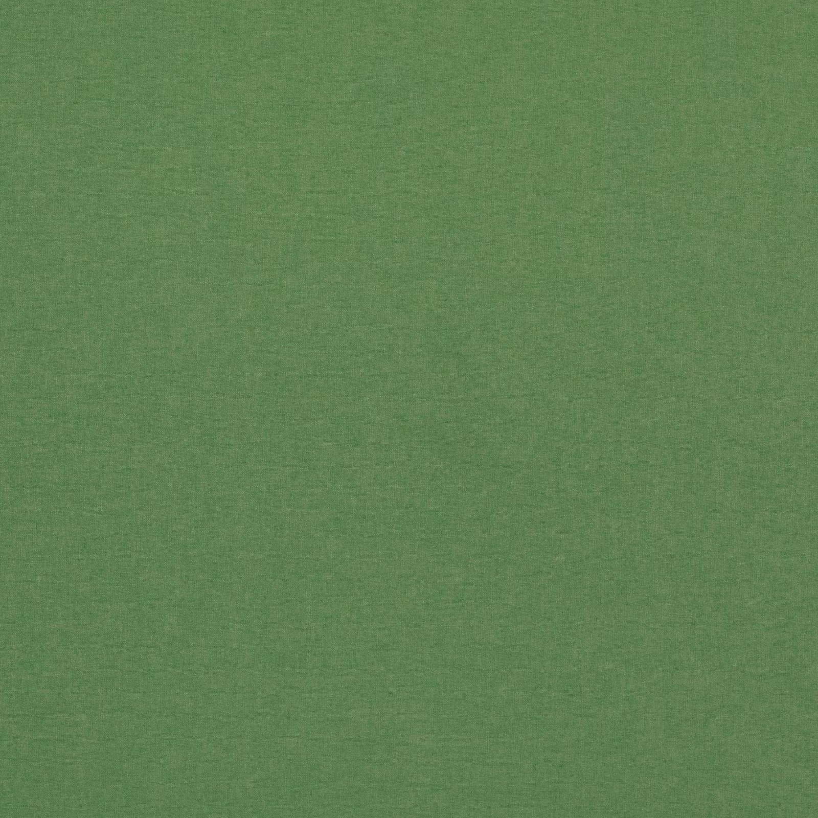 Muted moss-green linen-blend fabric with a fine, softly varied woven surface