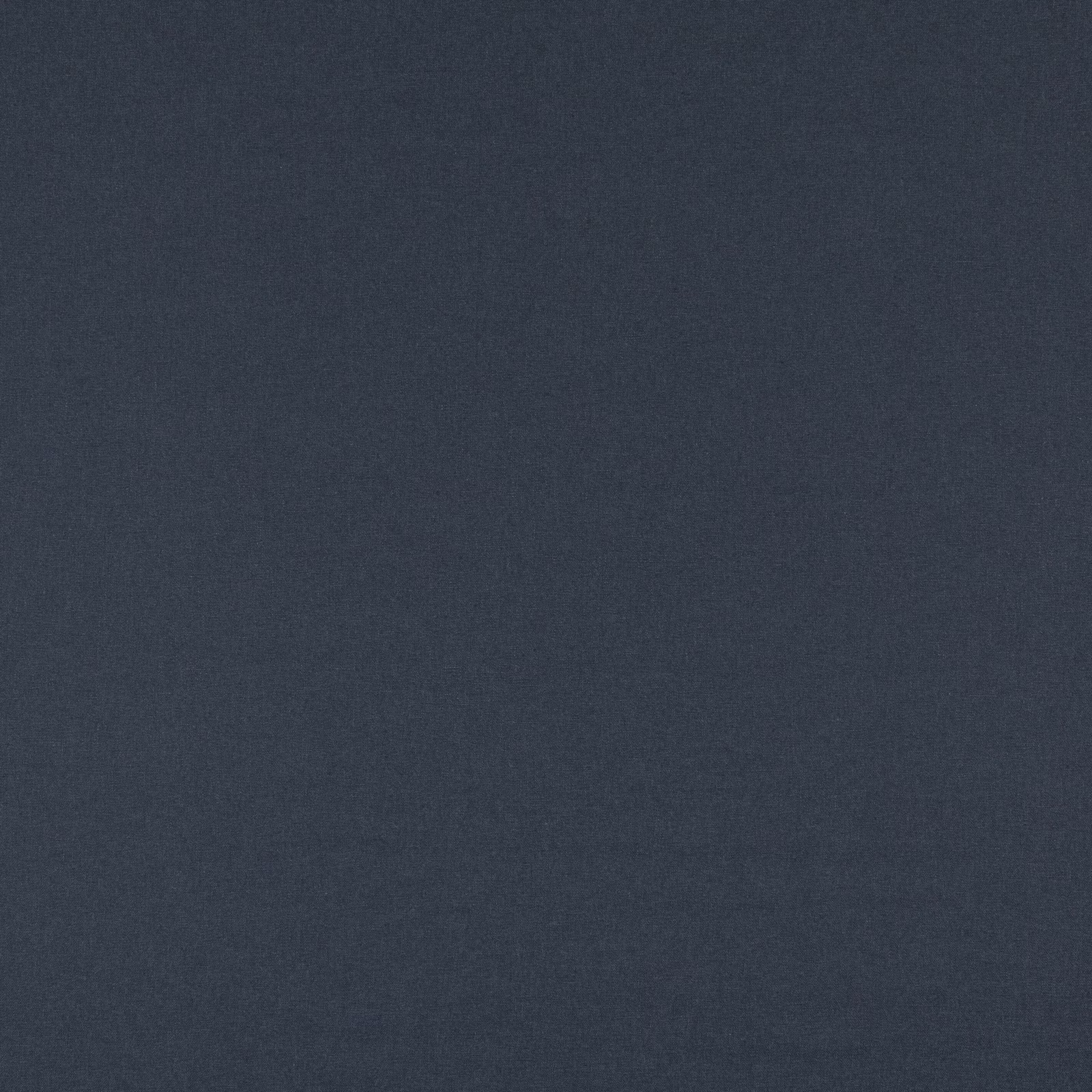 Deep indigo plain weave with subtle linen texture and softly mottled tonal surface