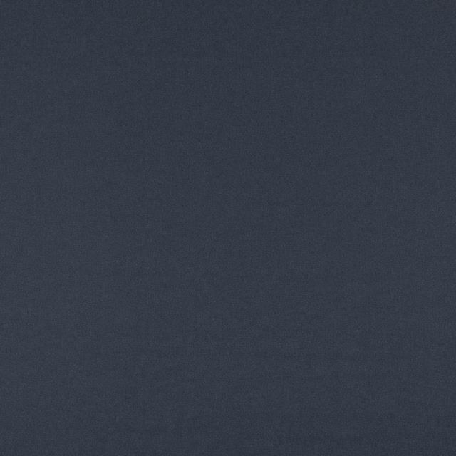 Deep indigo plain weave with subtle linen texture and softly mottled tonal surface