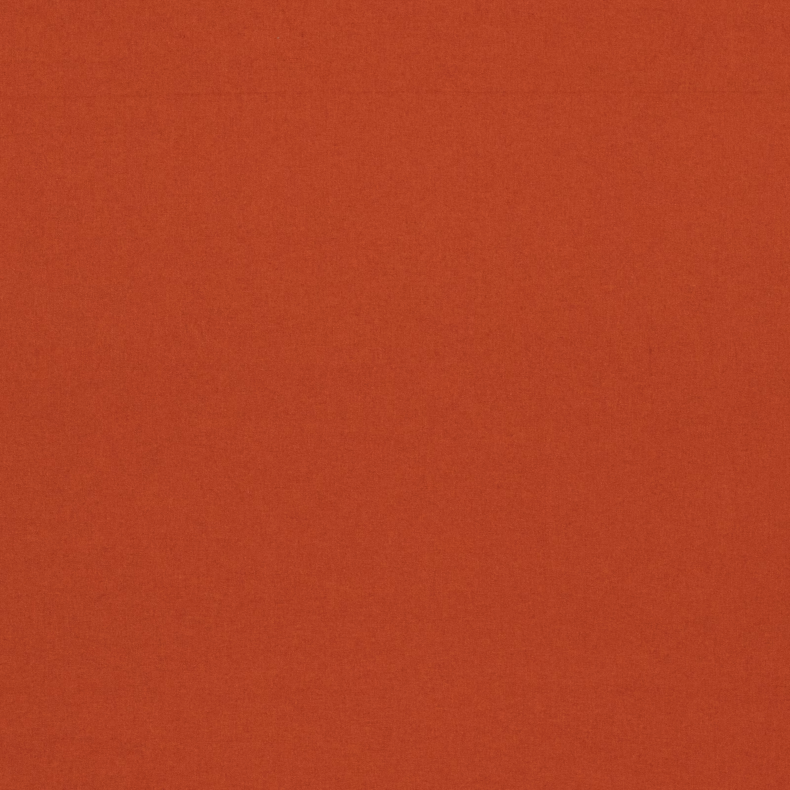 Warm spice-red plain woven fabric with a softly textured surface