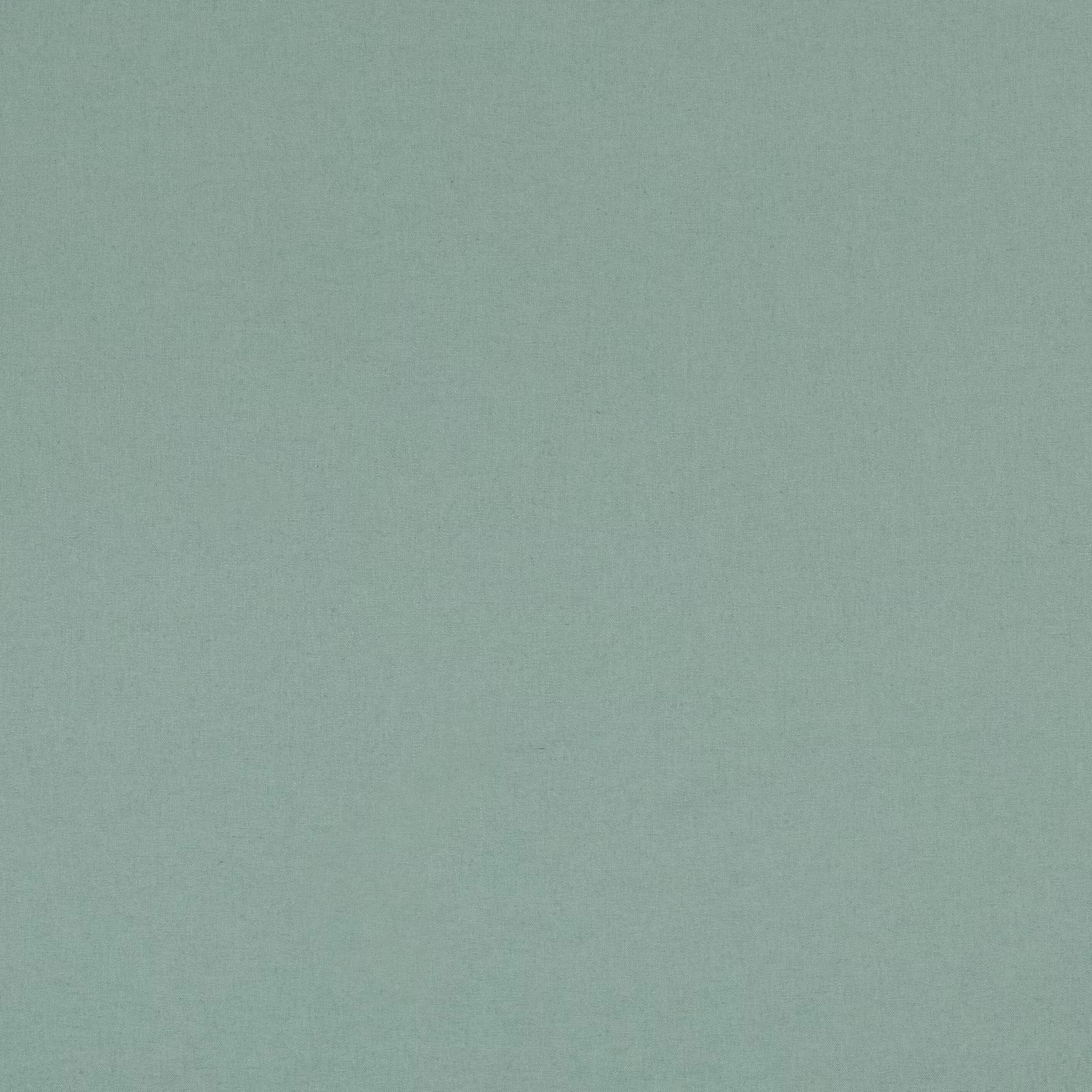 Muted blue-green teal fabric with a subtly mottled plain linen-blend weave