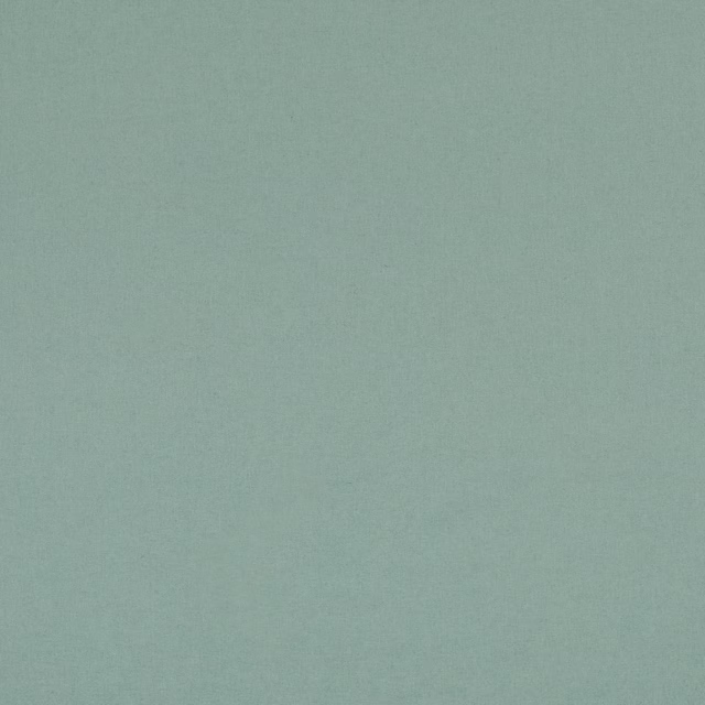 Muted blue-green teal fabric with a subtly mottled plain linen-blend weave