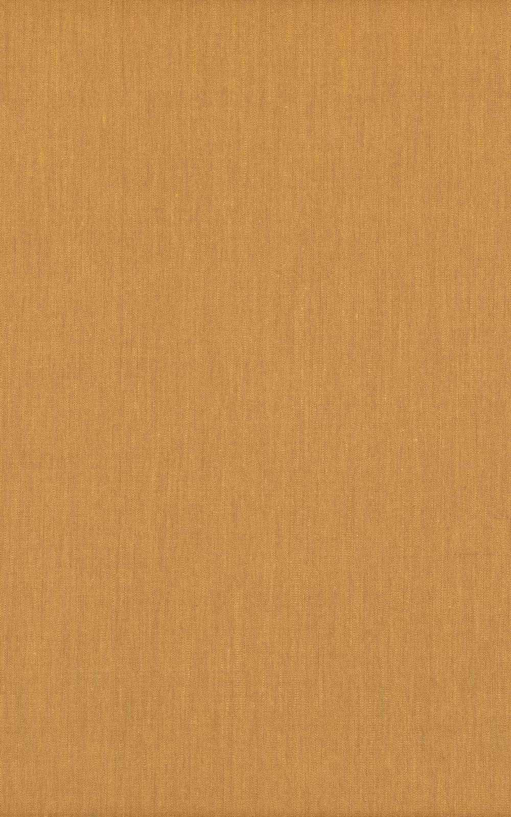 Warm ochre cotton-jute fabric with fine vertical slub texture