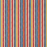 Jewel-toned vertical stripes in teal, wine red, mustard, cream and orange with broken dash motifs