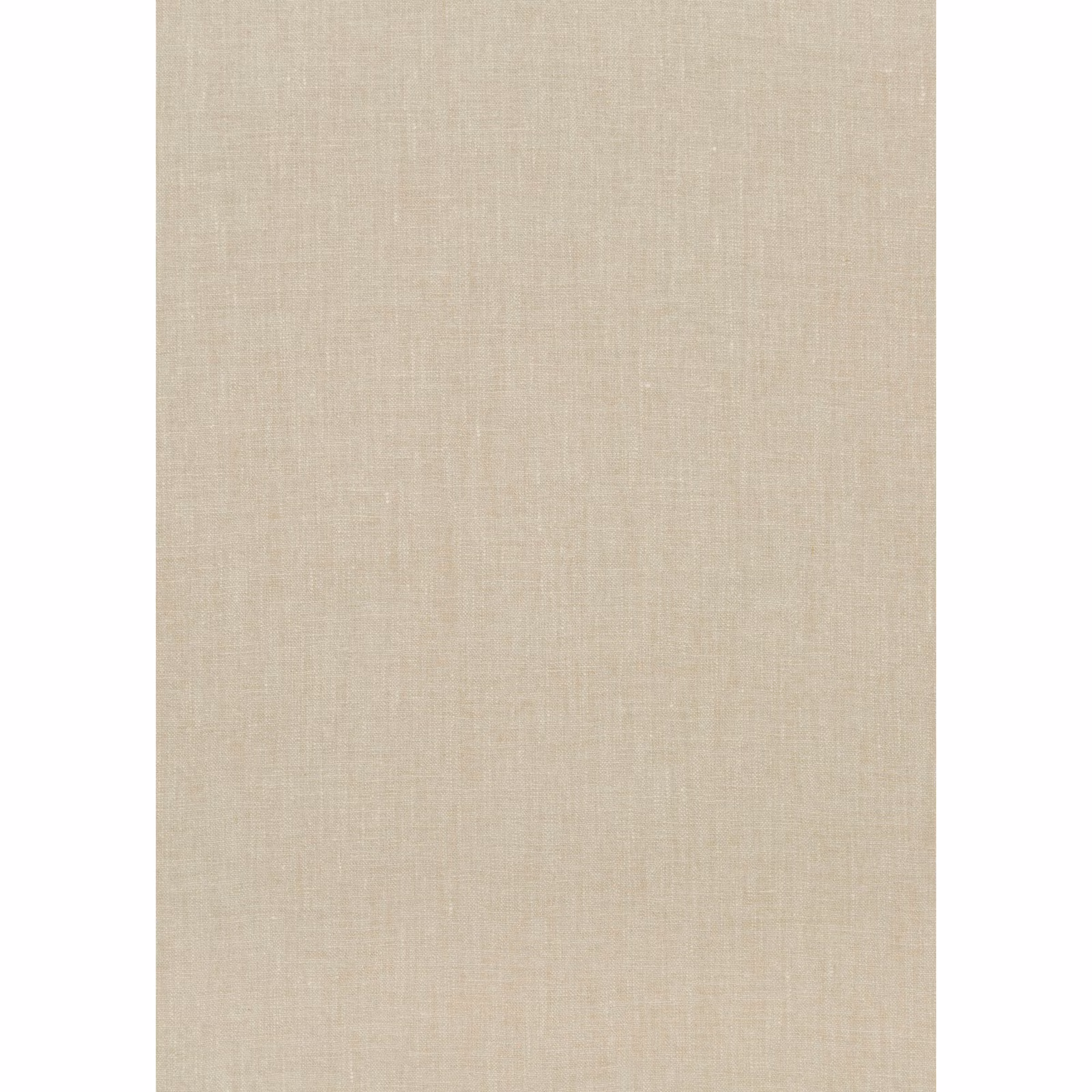 Warm oyster beige linen-blend fabric with a fine, softly slubbed plain weave