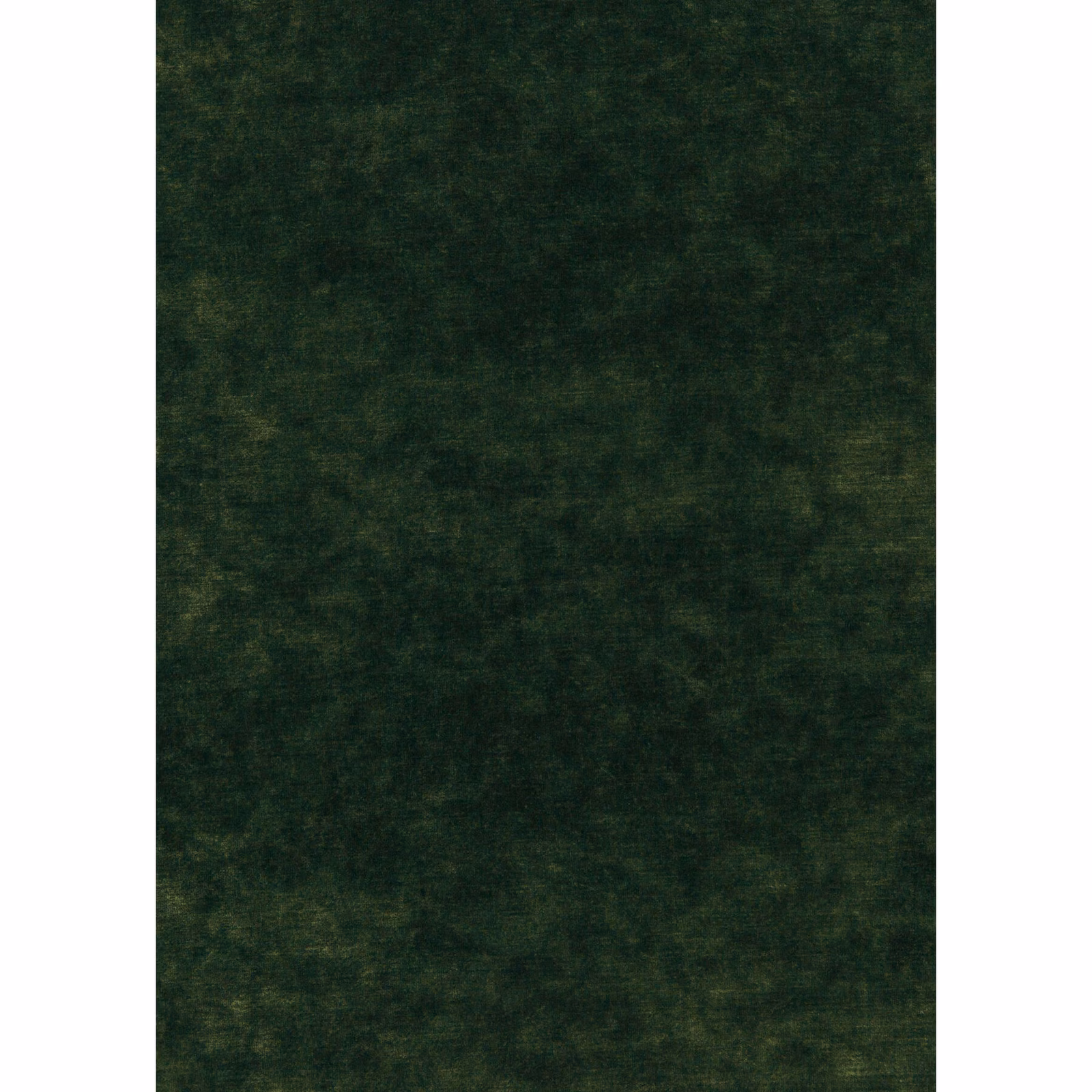 Deep emerald green velvet with softly mottled, light-catching nap