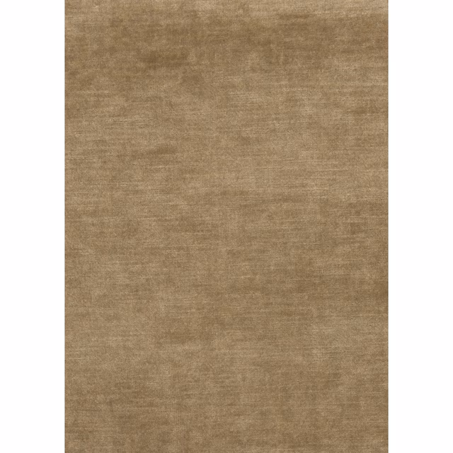 Muted taupe Quartz velvet with softly shifting nap and a dense plush surface