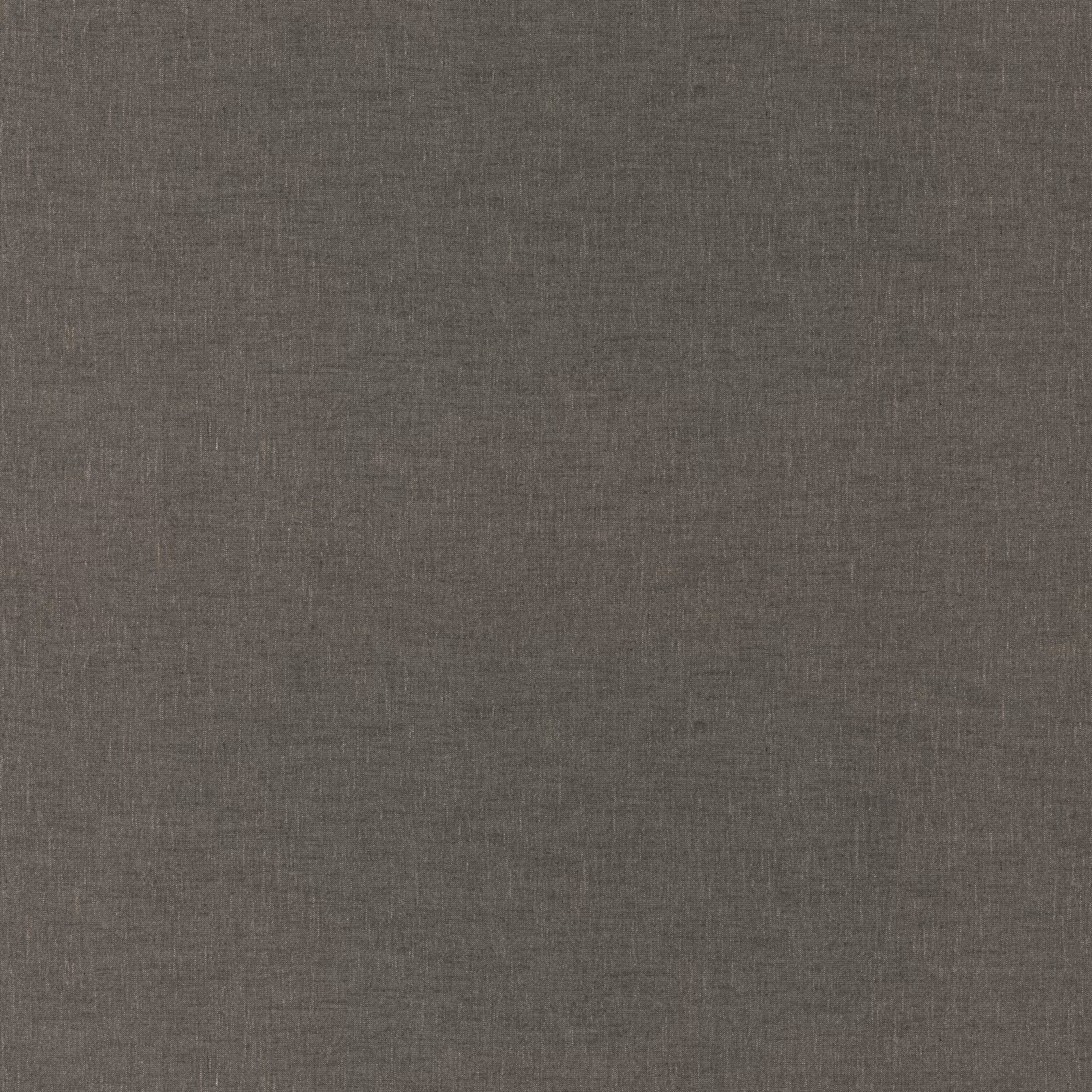 Charcoal grey plain woven fabric with subtle slub texture and tonal variation
