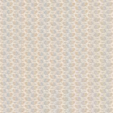 Pale blue botanical motifs with sand accents on a light neutral fabric ground