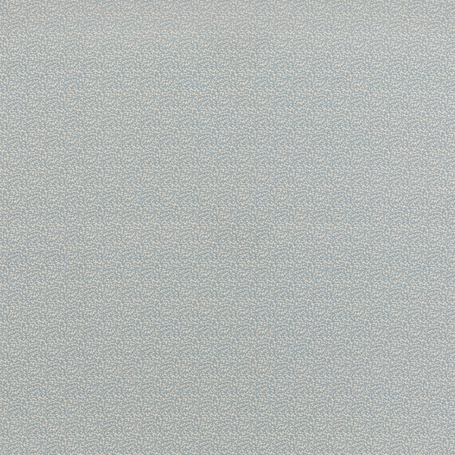 Misty blue-grey cotton with a fine pale all-over stippled pattern