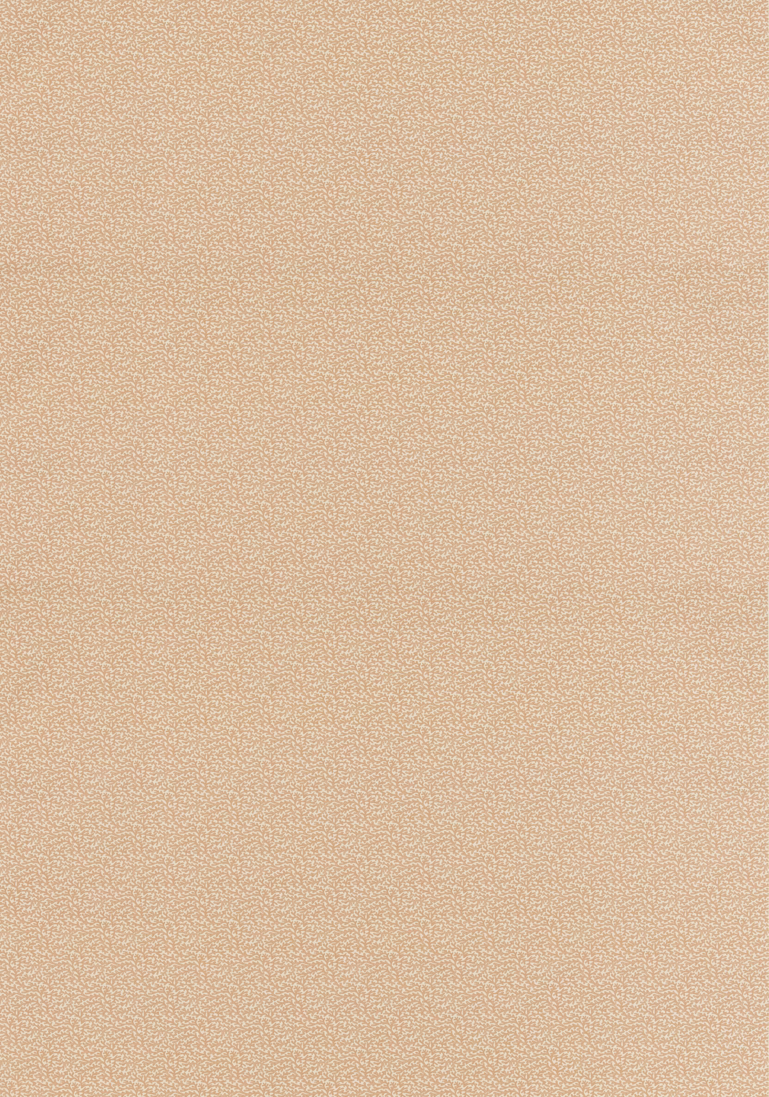 Soft blush-beige cotton with a tiny, subtly mottled all-over print