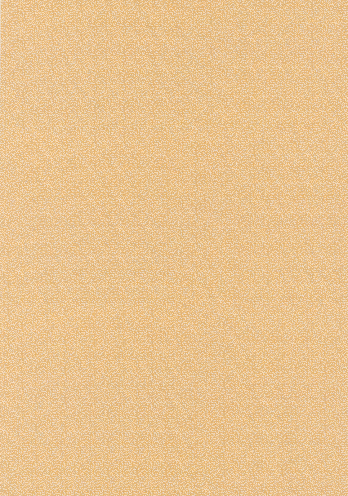 Close-up of warm ochre cotton with a fine softly granular surface