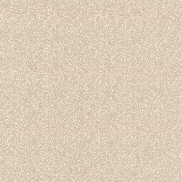 Pale linen-beige cotton with tiny low-contrast botanical motifs and fine texture