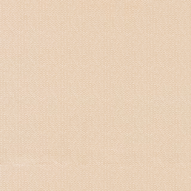 Warm parchment cotton with a tiny cream interlocking geometric repeat
