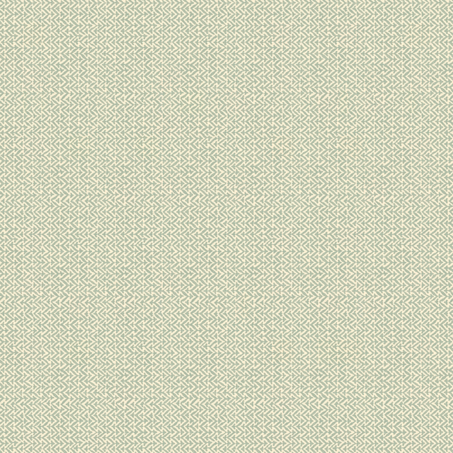 Pale aqua wallpaper with a fine soft sage geometric zigzag lattice