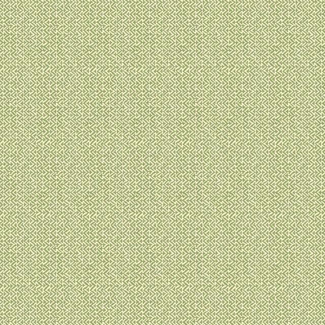 Pale sage wallpaper with fine cream geometric zigzags in a dense small-scale repeat