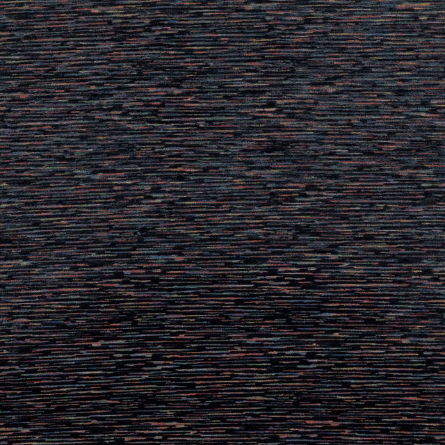 Deep indigo velvet with broken horizontal striations and muted rust flecks