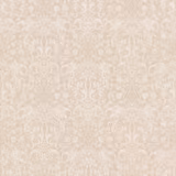Pale natural beige embroidered fabric with scrolling botanical flowers and leaf motifs