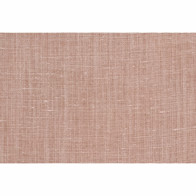 Dusty blush pink linen with a fine weathered crosshatch weave