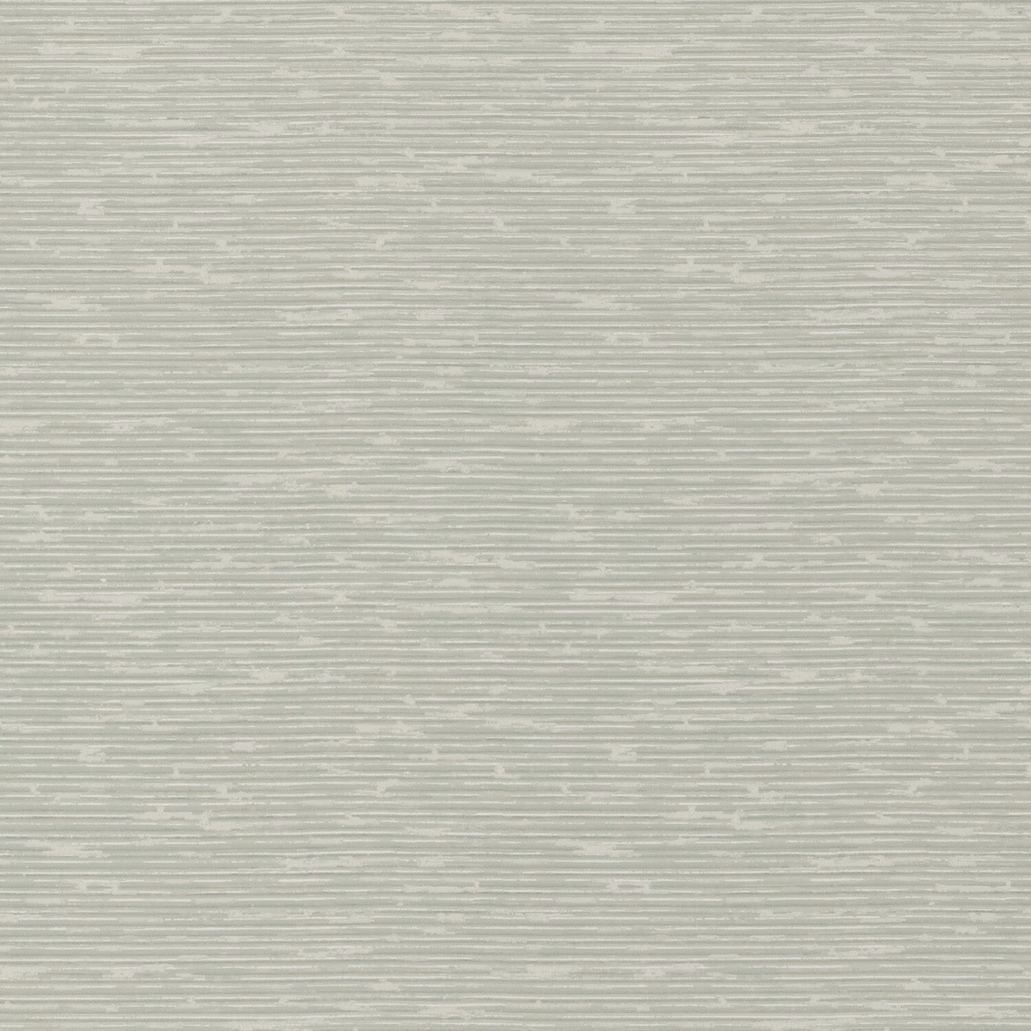 Soft grey-green grasscloth wallpaper with fine irregular horizontal woven striations