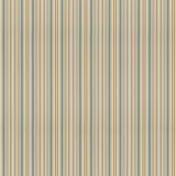 Fine blue-green, cream and beige vertical stripes with a softly textured cotton weave