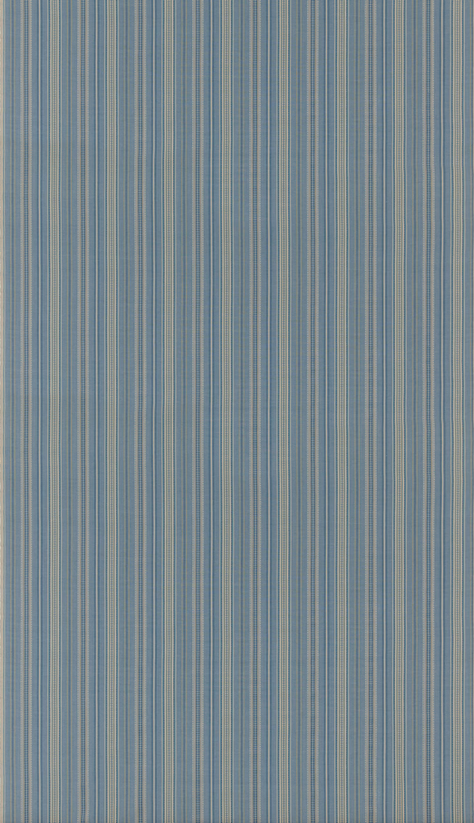 Fine blue-grey and pale aqua vertical stripes with subtle warm grey texture