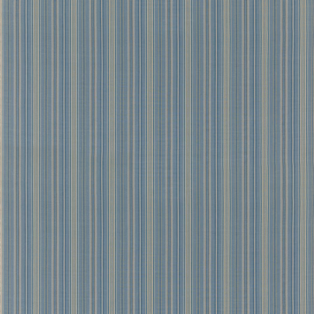 Fine blue-grey and pale aqua vertical stripes with subtle warm grey texture