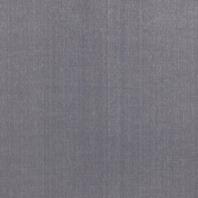 Cool graphite-grey linen with fine vertical slub and softly mottled woven texture
