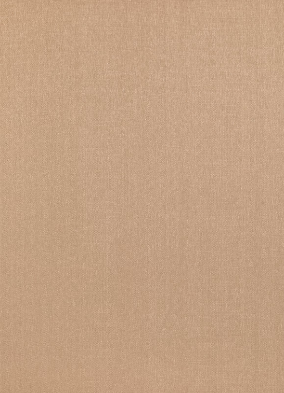Warm flax-beige linen with a fine vertical slub and softly textured plain weave