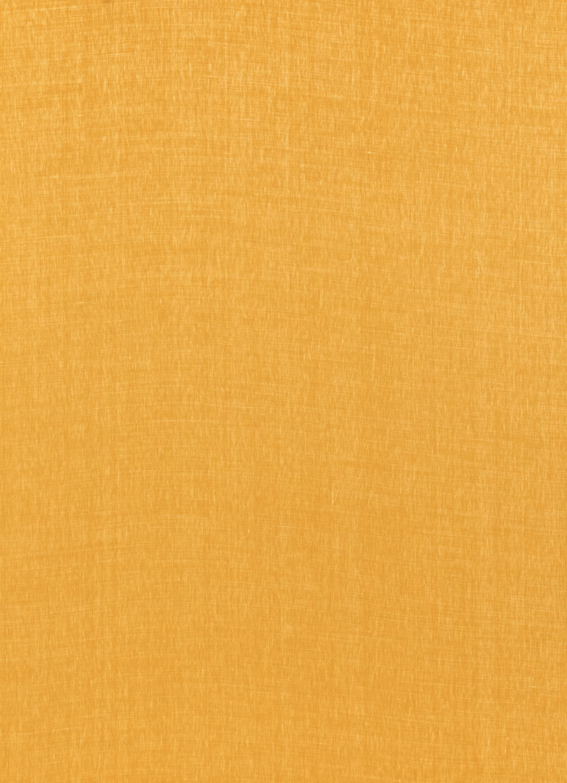 Warm ochre linen with a fine, irregular slub weave catching the light