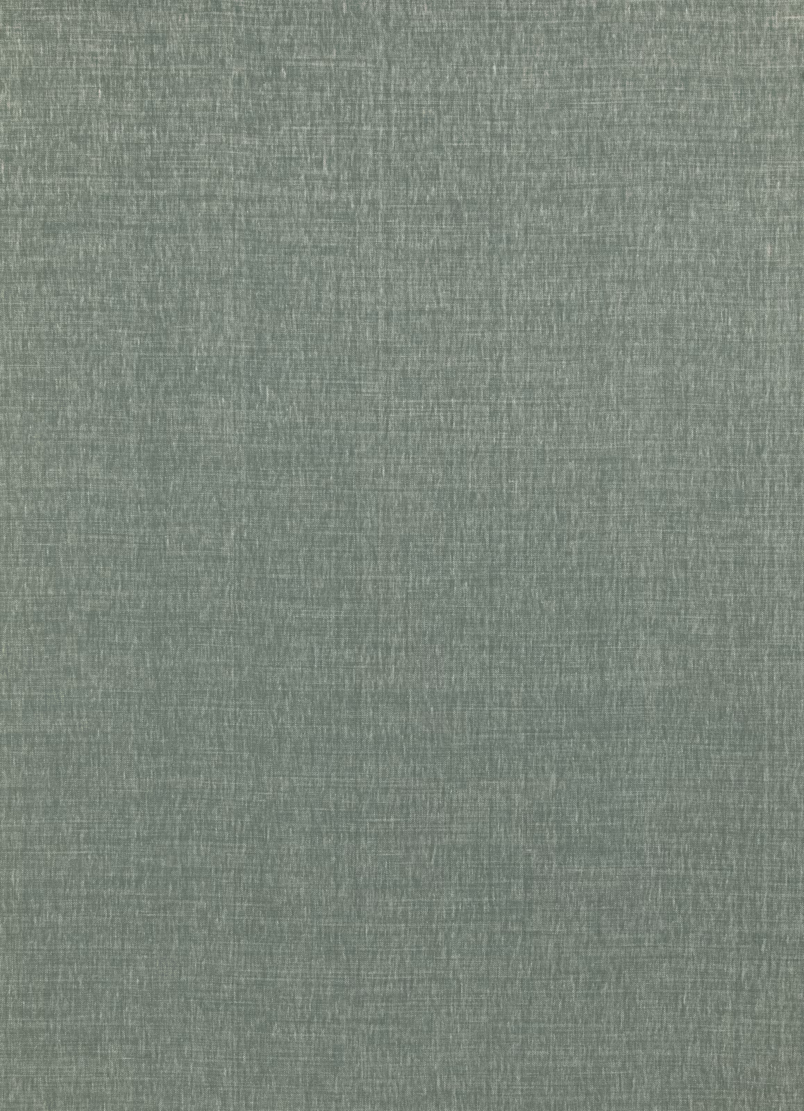 Muted blue teal linen with a fine irregular crosswoven texture